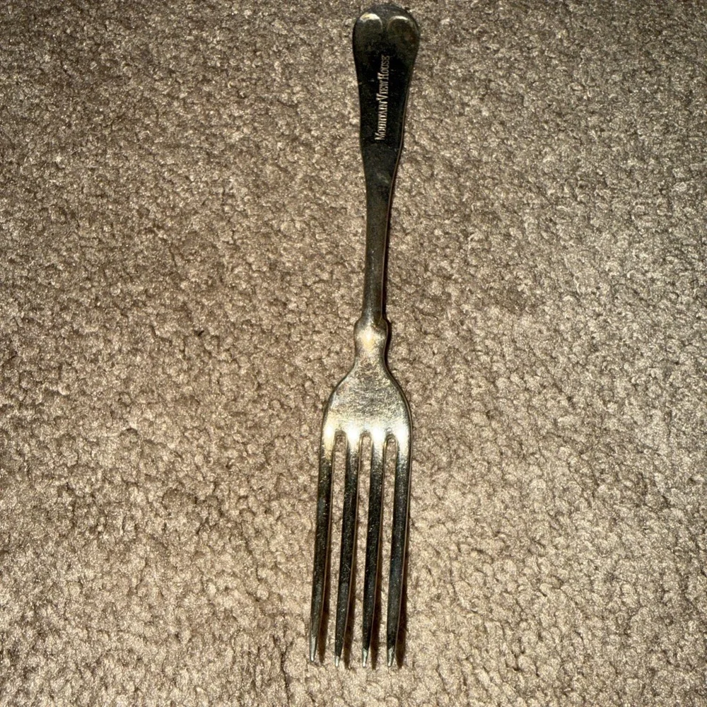 Vintage Meriden Brita Co XII Fork, Mountain View House Souvenir, New Hampshire